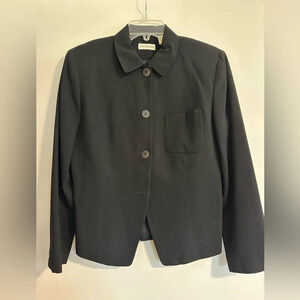 Ann Taylor Size 6 Black Women Jacket/Blazer